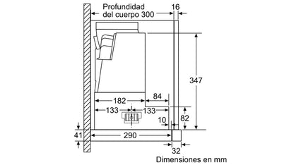 Máy hút mùi âm tủ BOSCH DFS067K51|Serie 8