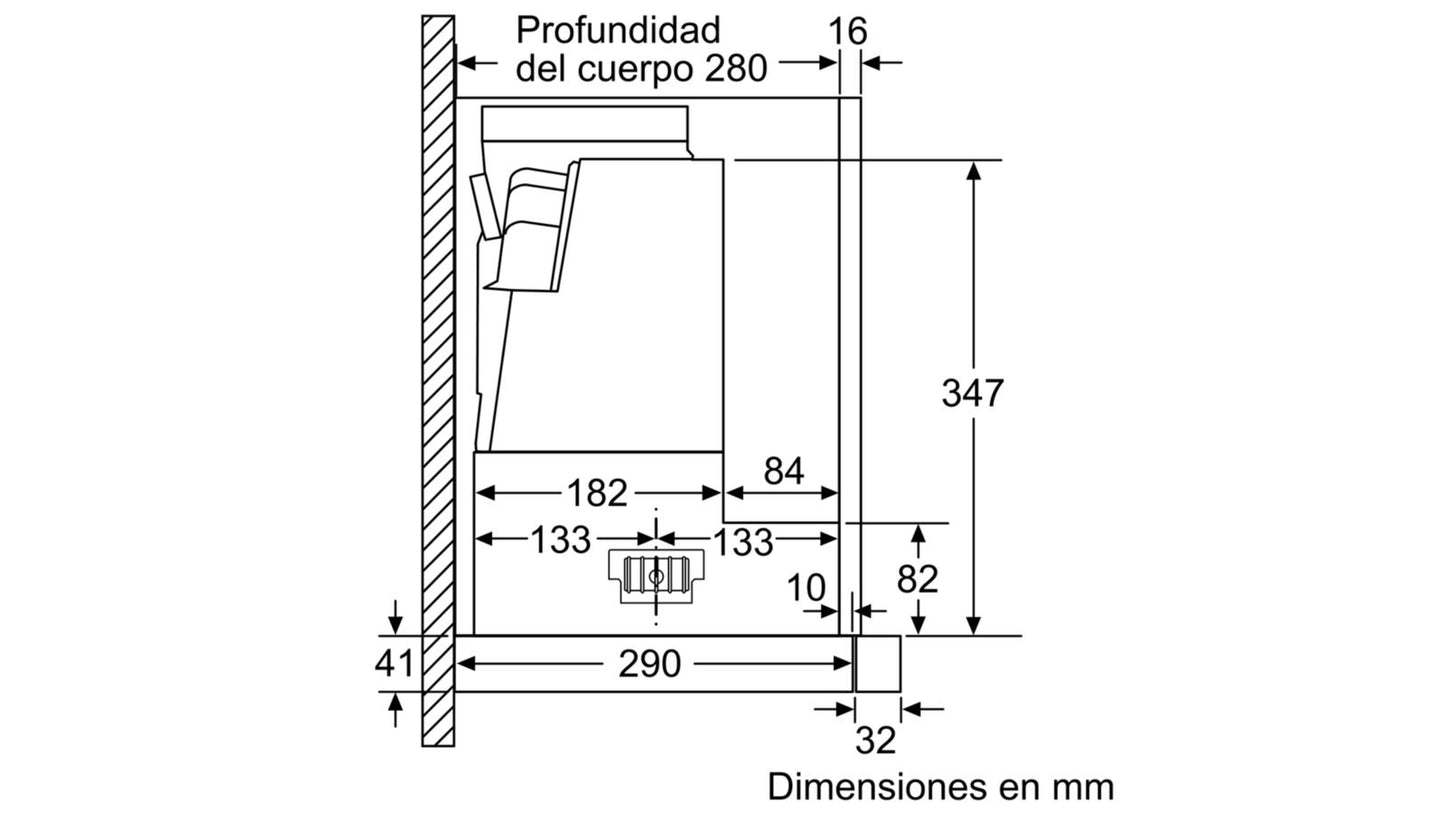 Máy hút mùi âm tủ Bosch DFS097K50 Serie 8