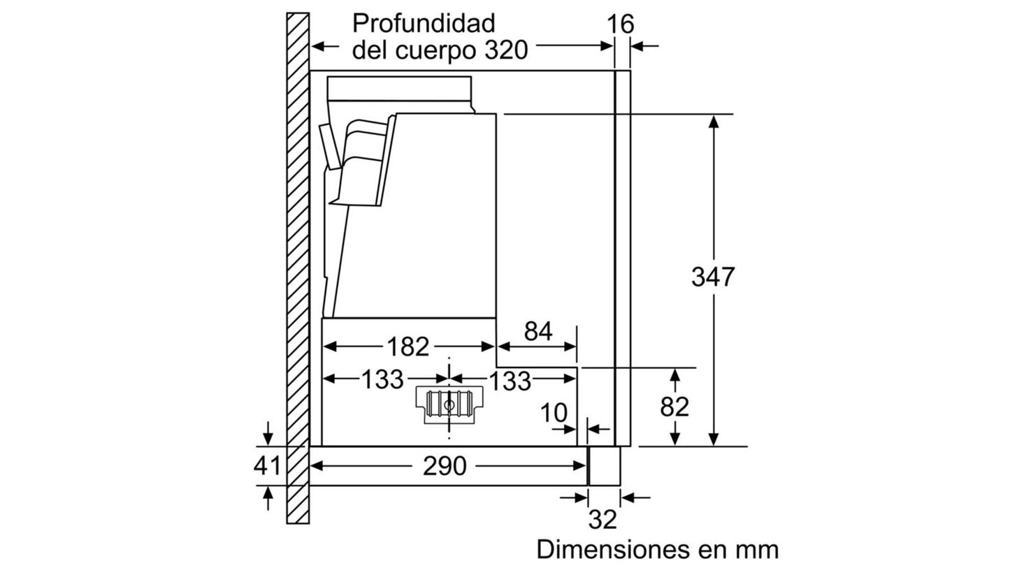 Máy hút mùi âm tủ Bosch DFS097K50 Serie 8