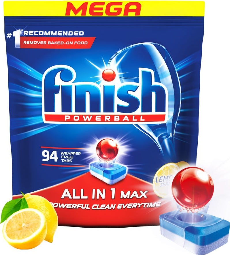 Finish Hương chanh 3 trong 1 (94 viên/Hộp) CLS0027