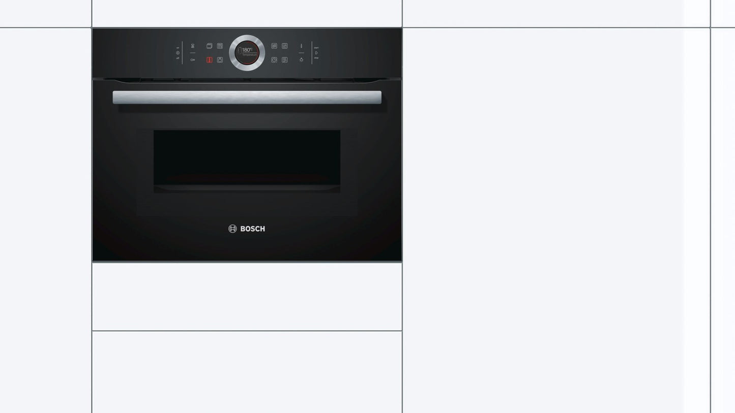 Lò nướng kết hợp vi sóng BOSCH CMG633BB1|Serie 8
