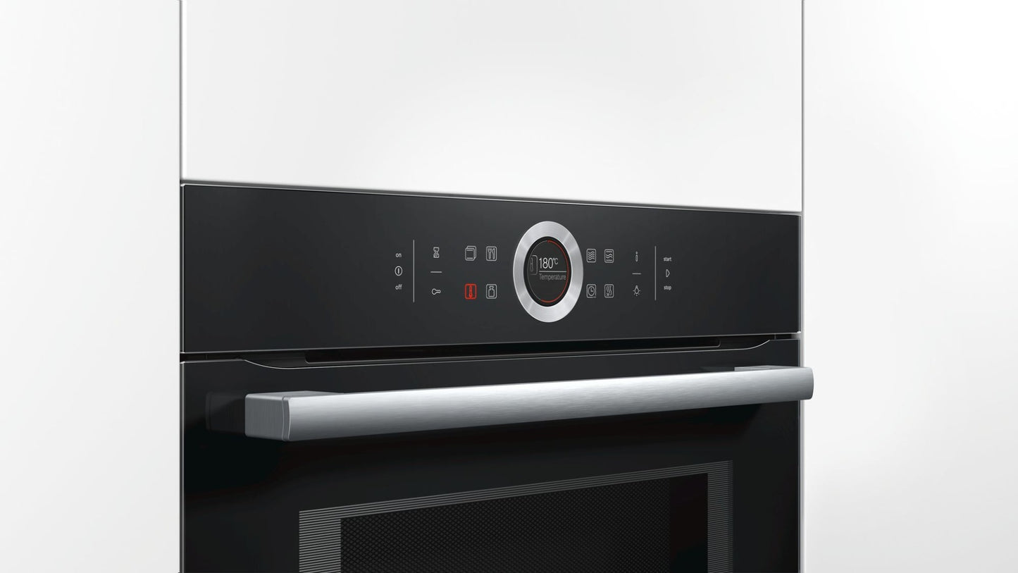 Lò nướng kết hợp vi sóng BOSCH CMG633BB1|Serie 8