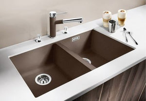 Thiết kế chậu 2 hố