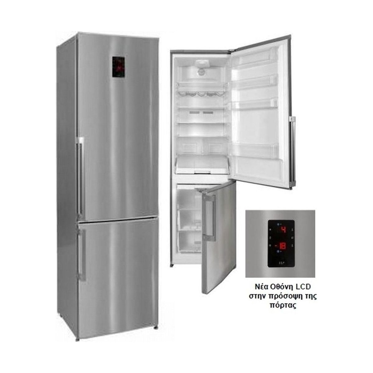 Tủ lạnh đơn TEKA NFE2 400 INOX - Đứng độc lập