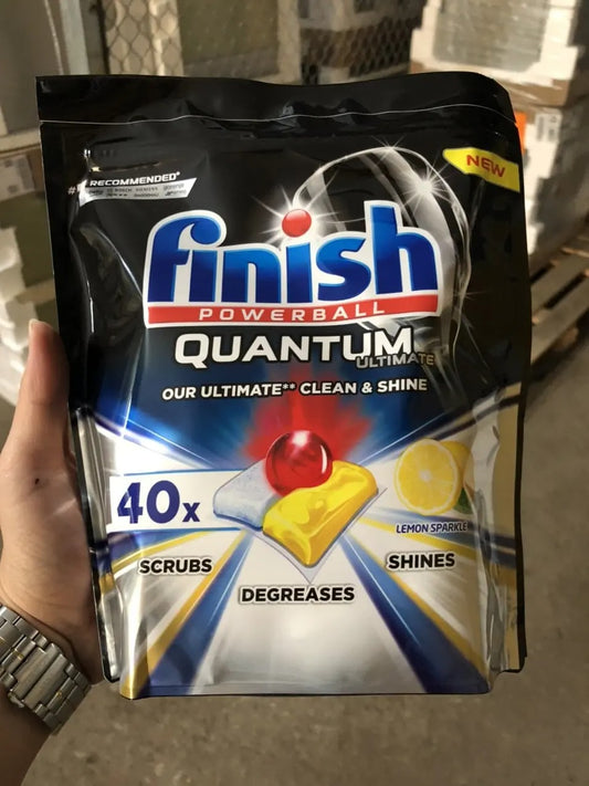 Viên rửa bát Finish Quantum Ultimate hương cam
