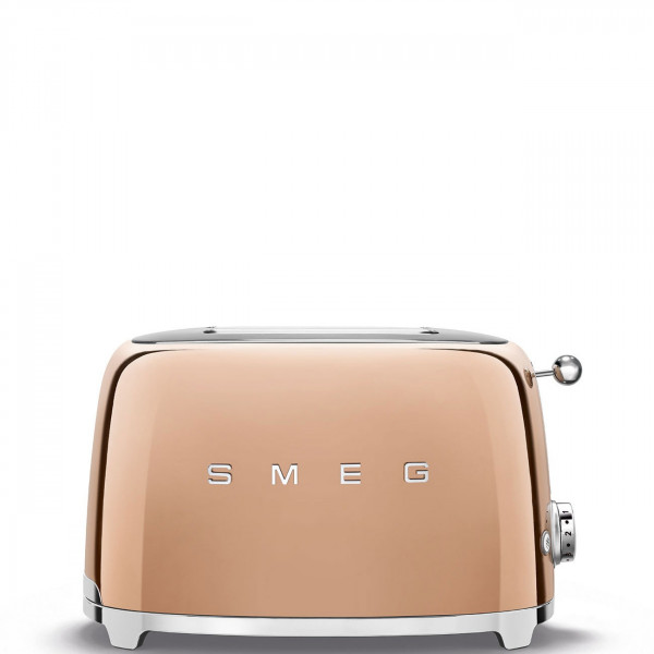 Máy nướng bánh mì SMEG TSF01RGEU màu hoa hồng vàng