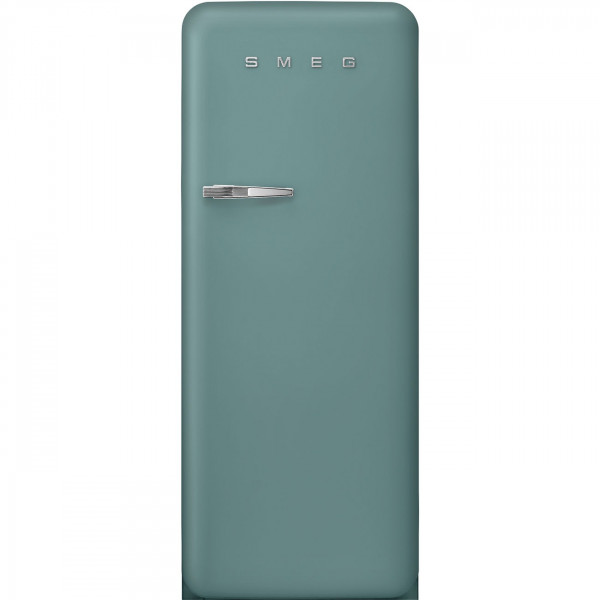Tủ lạnh một cửa SMEG FAB28RDEG5 màu xanh ngọc lục bảo cánh phải