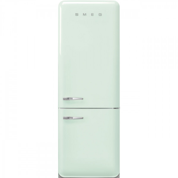 Tủ lạnh 2 ngăn đỉnh dưới SMEG FAB38RPG5 màu xanh pastel cánh phải