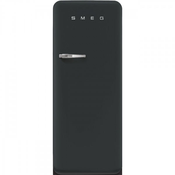 Tủ lạnh một cửa SMEG FAB28RDBLV5 màu đen vải nhung cánh phải