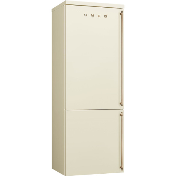 Tủ lạnh 2 ngăn cánh trái SMEG FA8005LPO5 màu kem