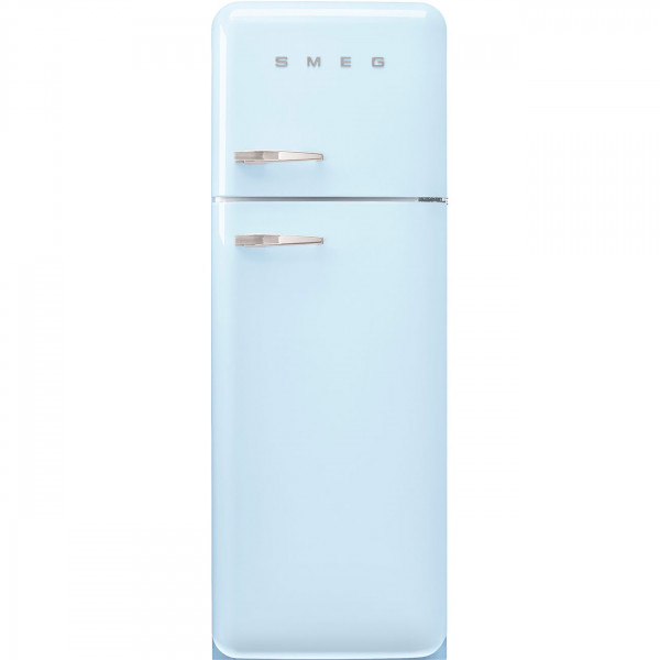 Tủ lạnh cửa đôi SMEG FAB30RPB5 màu xanh dương pastel cánh phải