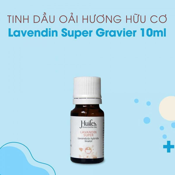 Tinh dầu oải hương hữu cơ Lavendin Super Gravier 10ml